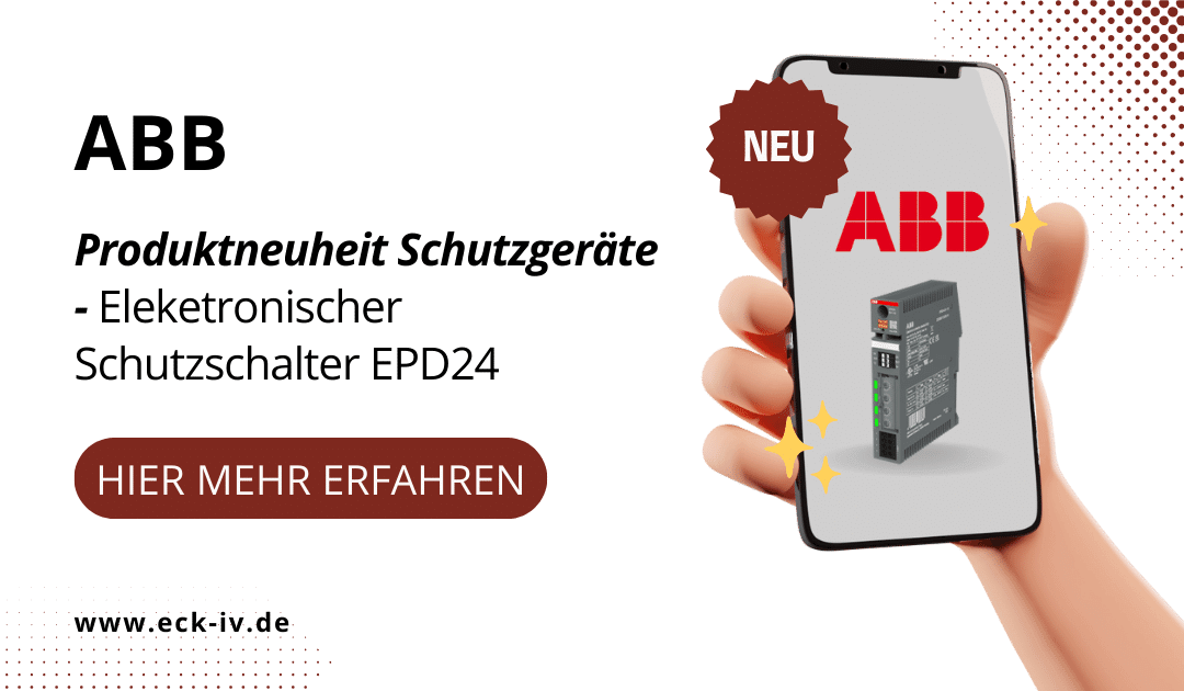 ABB Produktneuheiten | Schutzgeräte – Elektronischer Schutzschalter EPD24