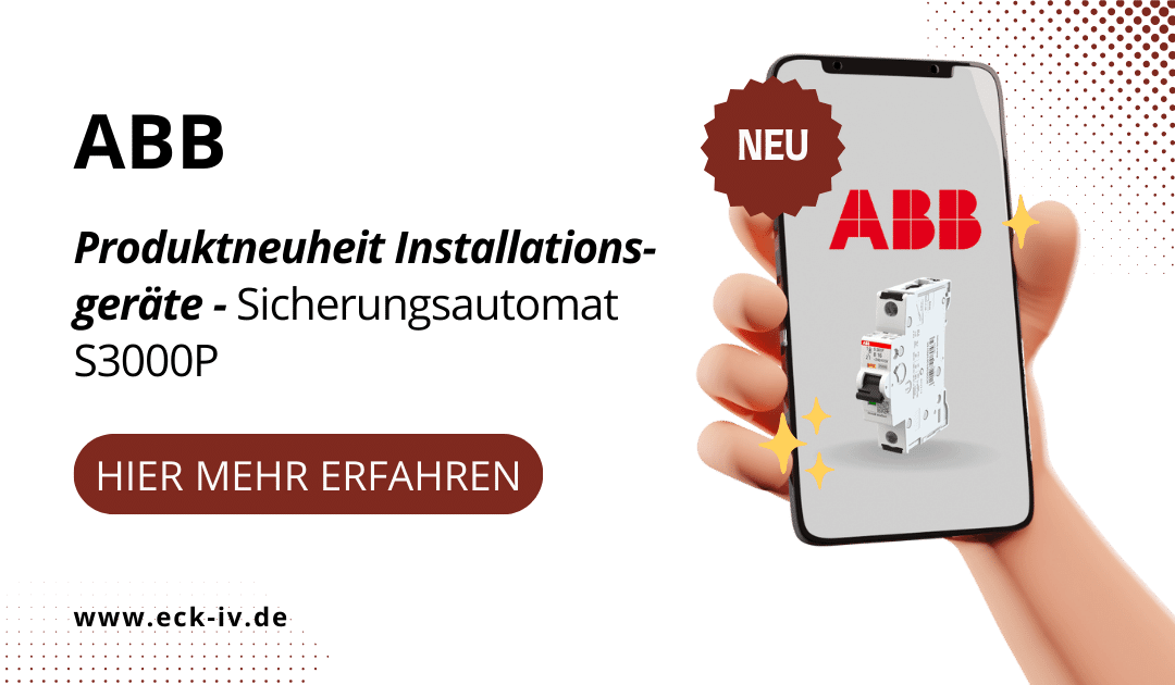 ABB Produktneuheit | Installationsgeräte – Sicherungsautomat S300P