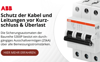 Sicherungsautomat für Industrie & Infrastruktur: Überlast- und Kurzschlussschutz