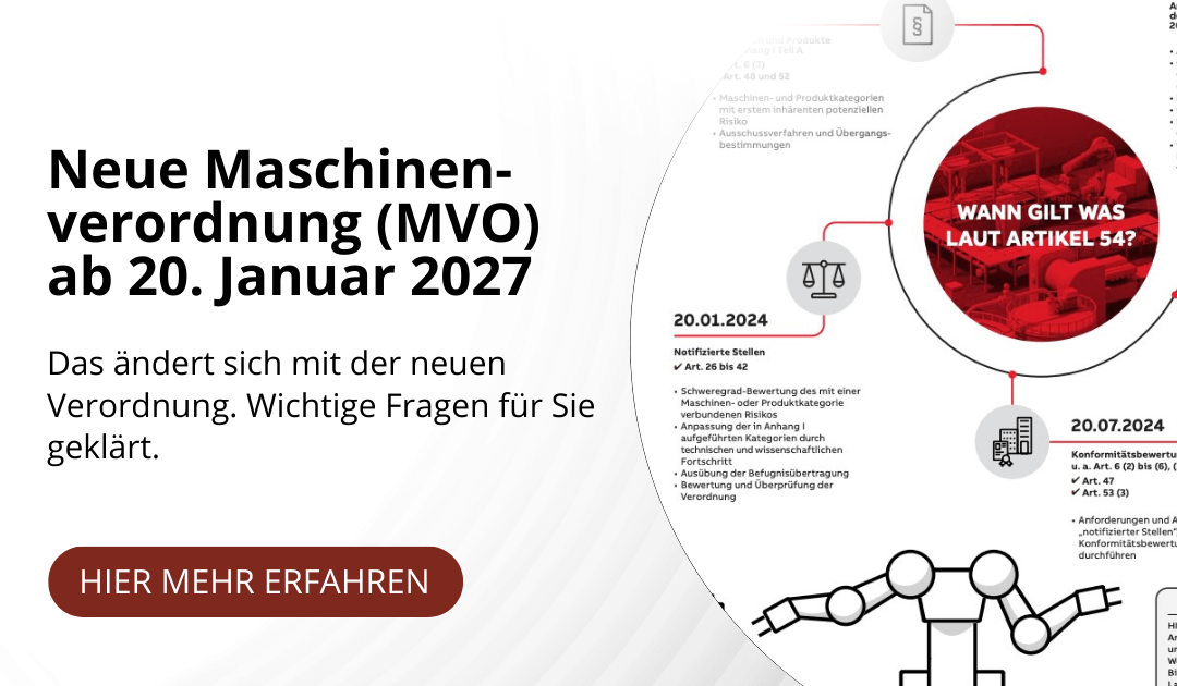 Die neue Maschinenverordnung ab 2027: Alle Fragen für Sie geklärt