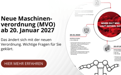 Die neue Maschinenverordnung ab 2027: Alle Fragen für Sie geklärt