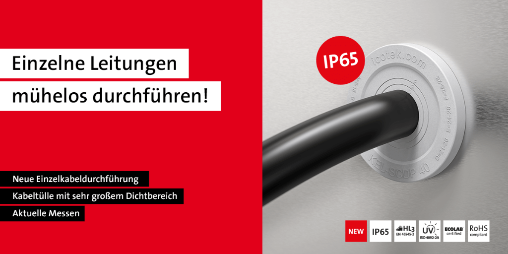 Einzelne Leitungen mühelos durchführen