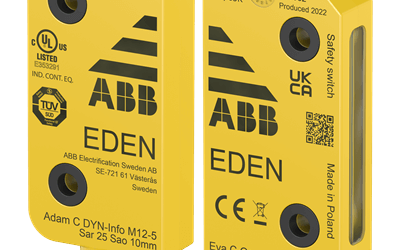 ABB Produktneuheit – Berührungslose Sicherheitssensoren Eden