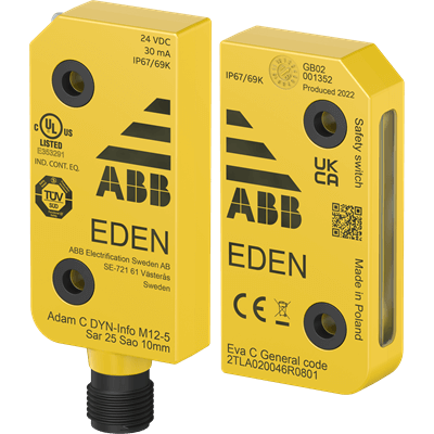 ABB Produktneuheit – Berührungslose Sicherheitssensoren Eden